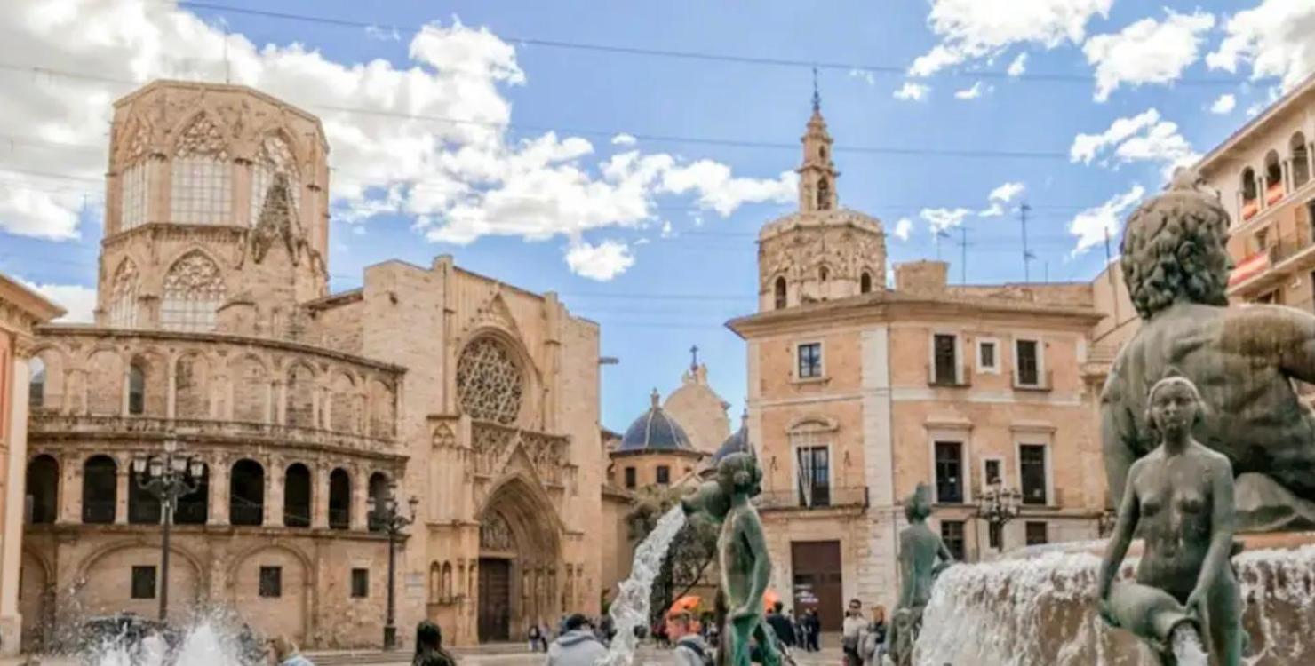 Lovely Apartment Near Beach & Science City Valencia Exteriör bild
