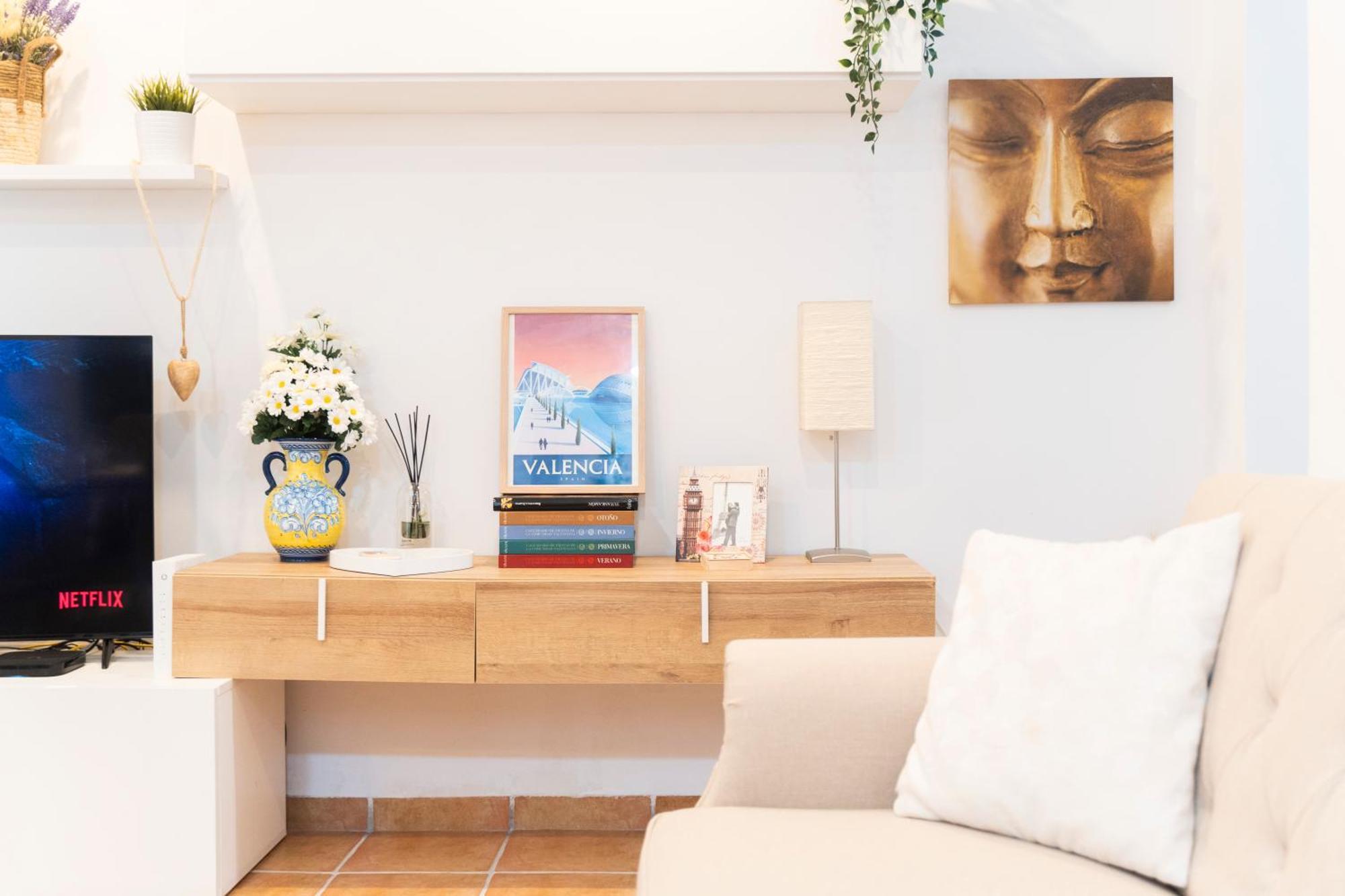 Lovely Apartment Near Beach & Science City Valencia Exteriör bild