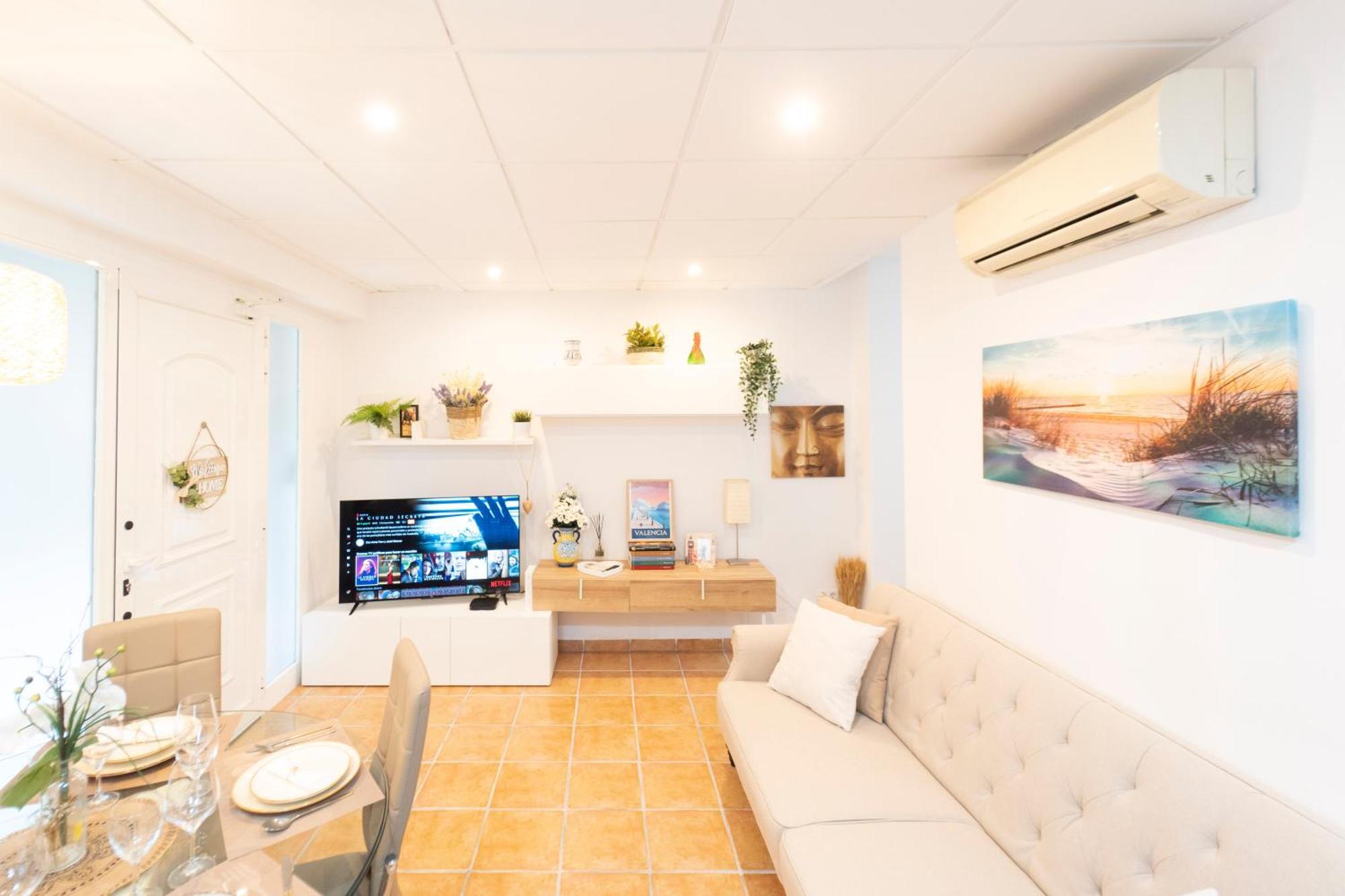 Lovely Apartment Near Beach & Science City Valencia Exteriör bild